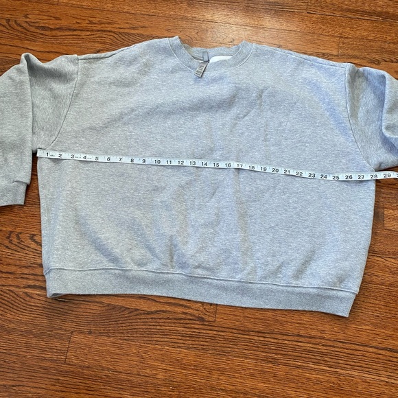 Skims Set Size 3xl Gray Sweatpants & Sweatshirt Cotton Blend - Picture 6 of 16
